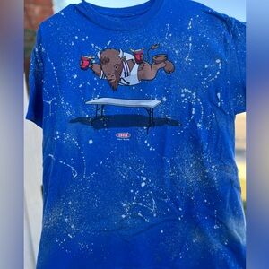 Blue and white vintage nfl size medium Bills t-shirt tee